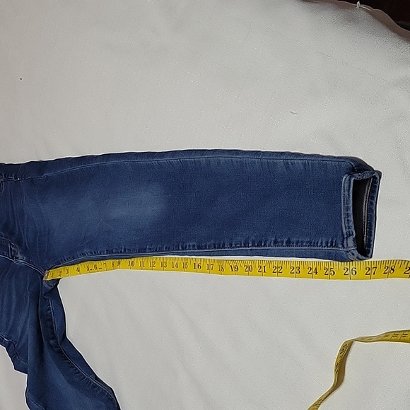 American Eagle medium wash super hi rise jegging women's size 2 - Picture 4 of 7